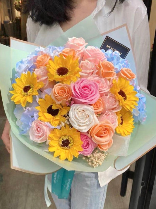 向日葵香皂花束